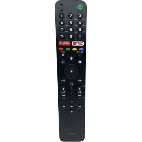 Télécommande vocale RMF-TX500E compatible avec les téléviseurs Sony (référence rmf-tx500e). (1/4)