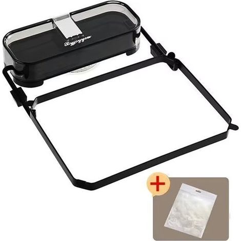 150 filtres d'évier à ventouse, acier inoxydable, mailles fines 0,15 mm, noir, pour cuisine domestique et professionnelle (1/5)