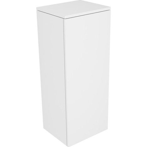 Armadio centrale EDITION 400 350 x 894 x 300 mm cerniera porta a destra petrolio, vetro petrolio opaco KEUCO