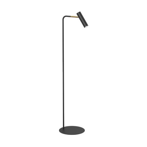 Lampada da terra moderna nera tubo GU10 Axion Luminex