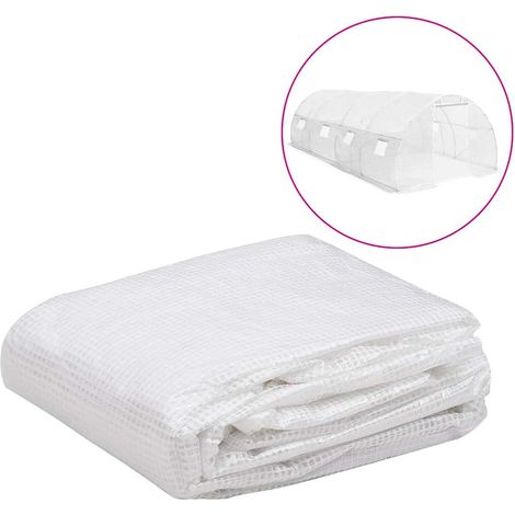 Couverture de remplacement de serre (18 m²) 3x6x2 m Transparent