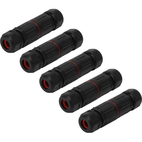 Connecteur Aviation M3 2 Broches Étanche IP68 pour Éclairage LED Extérieur et Câblage 300V 16A (1/5)