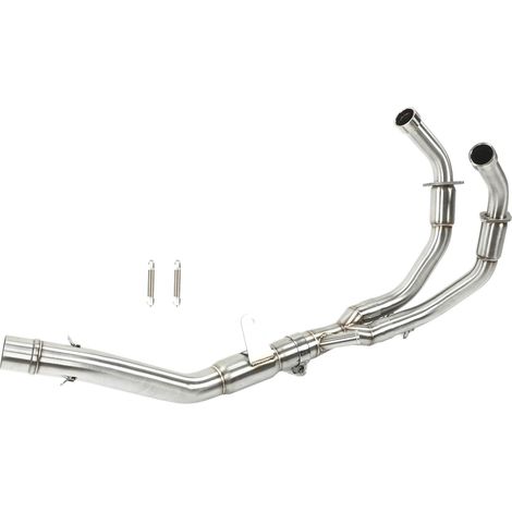 Silencieux Moto Acier Inoxydable Anti-Rouille Surface Raffinée Faible Bruit Compatible CBR400RR NC29 CBR500RR (1/5)