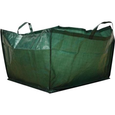 Gartenabfallsack mit Griffen, Kapazität 190 L Höhe 40 cm x Breite 69 cm (1/5)