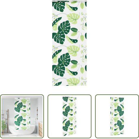 vidaXL Intimité salle de bain - Store enrouleur de douche avec cassette largeur du tissu 96 cm (1/5)