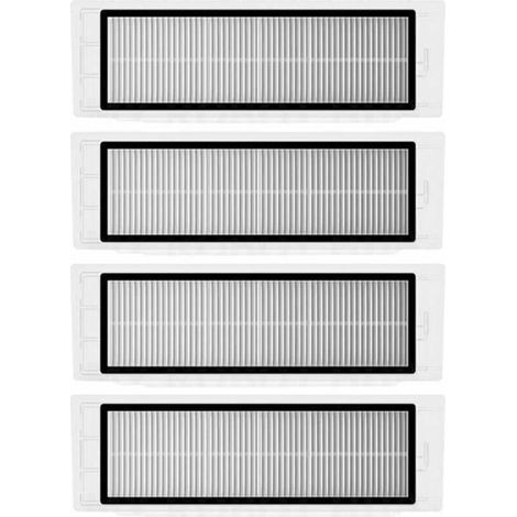 Ulisem Confezione da 4 filtri HEPA per aspirapolvere Xiaomi Roborock S6 S5 MAX S60 S65 S5 S50 S55 E25 E35