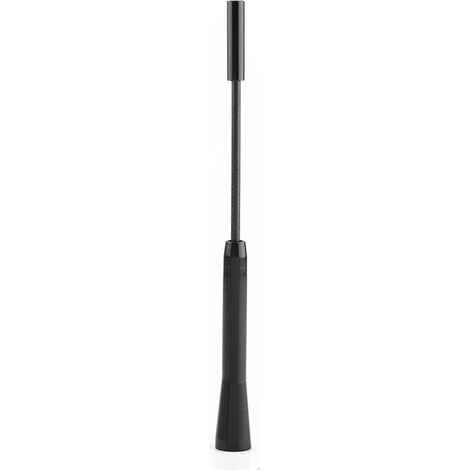 Antenne radio télescopique en alliage d'aluminium à trois sections, montée sur voiture (noire) (1/5)