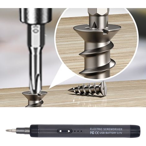 Tournevis électrique miniature de précision 46 en 1, sans fil, longue autonomie, couple élevé pour une utilisation domestique (1/5)