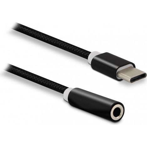 Adaptateur USB-C mâle / jack 3,5 mm fem. 0,13 m (1/4)