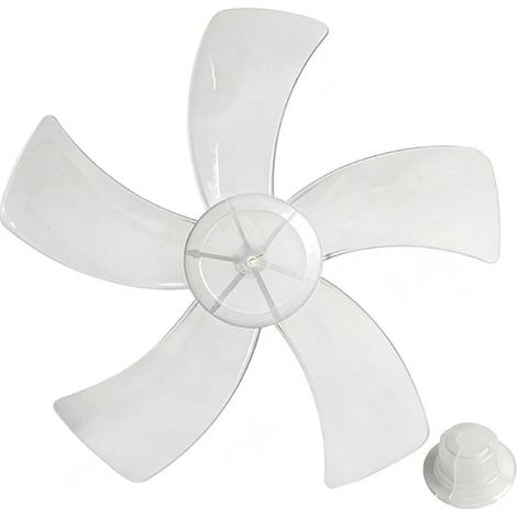 Ventilateur de remplacement silencieux à 5 pales de 30 cm (12 pouces) - transparent (1/5)