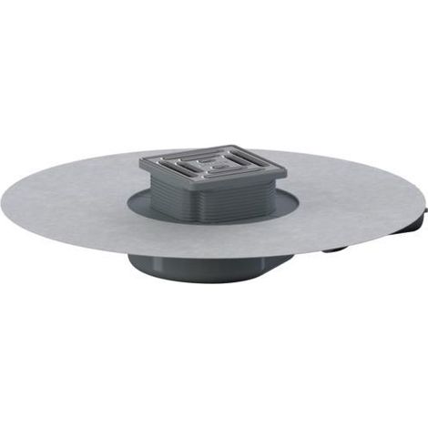 Dallmer DallDrain Select Plan OM Bodenablauf 100x100mm, DN 40, mit Kugelgelenk, ABS/PP/Edelstahl, 517593 (1/4)
