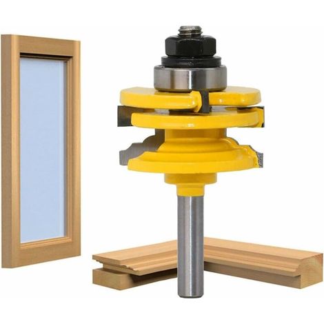 Nazalus-Hot Sale-Holzfräser, Schlitzfräser, Zapfenfugenschneider für Holzschneidewerkzeug, Schaft 8 mm, Guazhuni