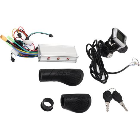 Kit de contrôleur pour scooter électrique 36V/48V 500W, avec écran LCD et accessoires de modification pour scooters. (1/5)