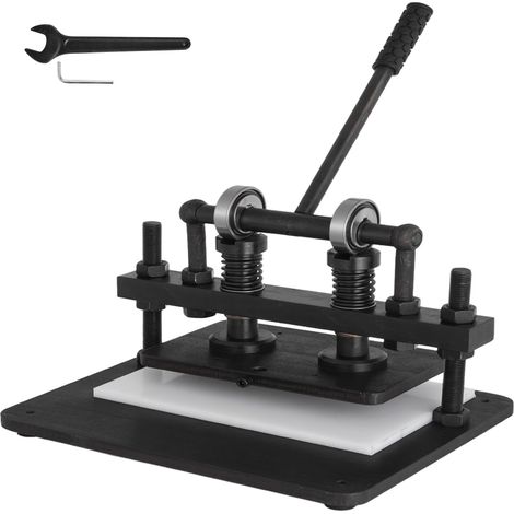Machine de Découpe du Cuir Manuelle 260x150 mm Machine à Découper Manuelle Machine de Coupe du Cuir Machine de Découpage Manuelle pour Cuir Feuilles en Plastiques Feuilles en Caoutchouc (1/5)