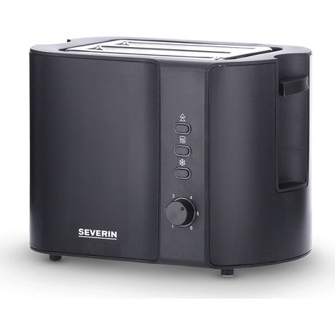 Severin AT 9552 Toaster elegant und funktional in mattem Schwarz (1/5)