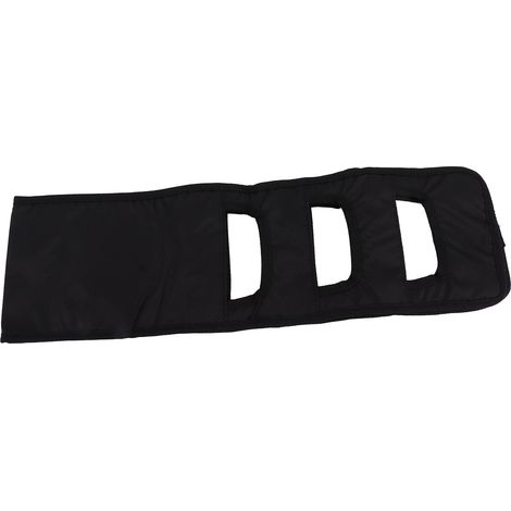 Harnais de transfert pour patient, ceinture de marche rembourrée et respirante, aide au déplacement pour personnes âgées et handicapées, noir (1/5)
