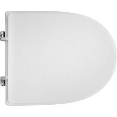 Abattant WC pour toilettes Pozzi Ginori Baia Abattant WC 40-44 x 36 cm avec charnie'res re'glables et sie'ge en fonte de bois (1/4)