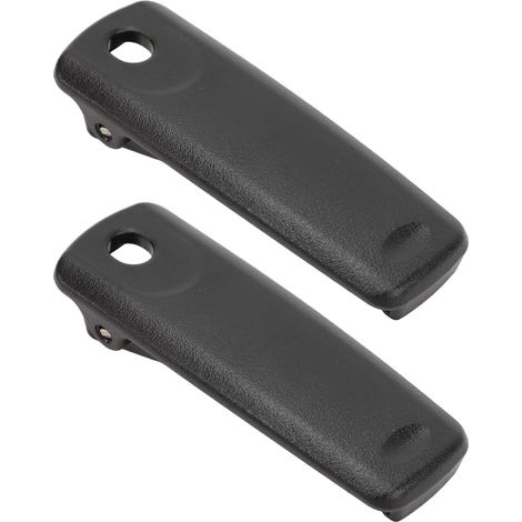 Lot de 2 clips de ceinture pour talkie-walkie, portables, robustes et faciles à installer, compatibles avec les radios Yaesu VX-8DR et FT-1DR. (1/5)