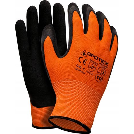 Guantes de protecci贸n recubiertos de l谩tex espumado/espuma TALLA 9 - 12.0 PAR - REK GFOTEX9