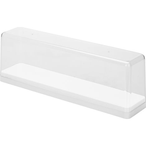 [Vitrinen für Figuren und Objekte] (Weiß) 1 Stück – Schutzbox aus Ökosystemen, die Ihre Sammlung vor Staub und Feuchtigkeit schützt. (1/5)