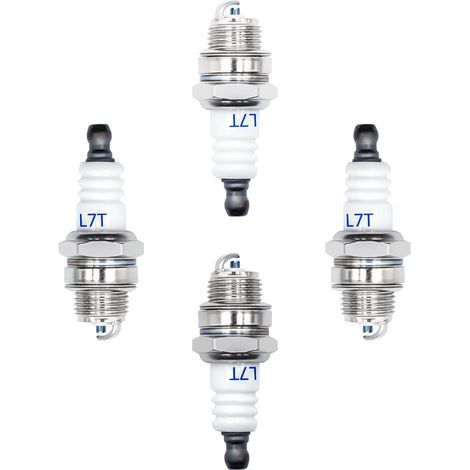 L7T bougie d'allumage longue durée tondeuse à gazon deux temps tronçonneuse bougie d'allumage flamme buse,cutter 260 360 430 520 328, tronçonneuse 2500 3800 4500 5200 5800 (1/5)