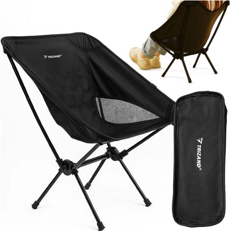 Sedia pieghevole, design portatile e leggero