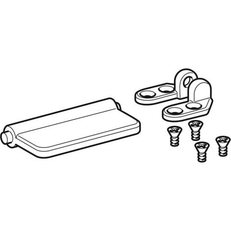 Geberit Scharniere für Bidetdeckel und Urinaldeckel, 596432000 (1/3)