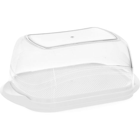 Transparente Butterdose, Butteraufbewahrungsbehälter (1/4)
