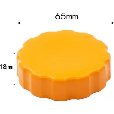 Orangefarbene Ablaufabdeckung für die Bestway P03830 Sandpumpe im Flowclear™ Sandfiltersystem (1/5)