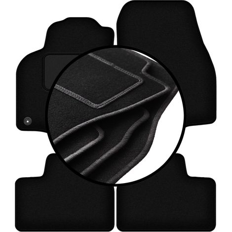 Komplettset Veloursmatten für: Opel Astra G Cabrio, Coupé, Bertone (1998-2009) (1/5)