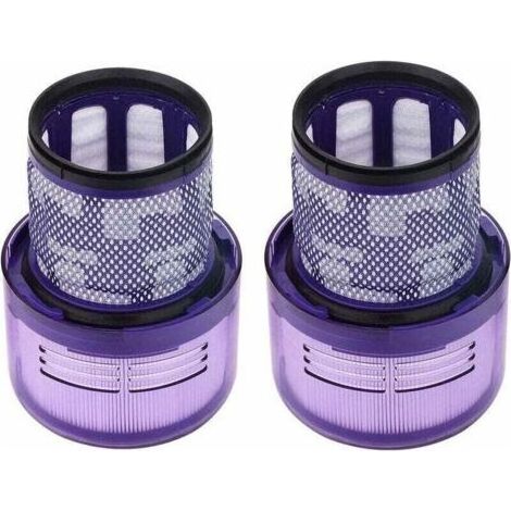 PA 2 Pièces Filtres De Remplacement Compatible Aspirateur Sans Sac Cyclonique Modèles V11 Sv14 (1/4)