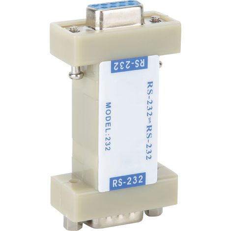 Isolateur optoélectronique asynchrone duplex intégral transparent RS232 vers 232 ABS avec connecteur DB9 (1/5)