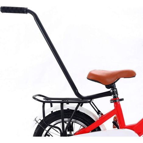 Guidon Poussoir de vélo Poignée Poussoir de bâton Apprendre à faire du vélo (1/5)