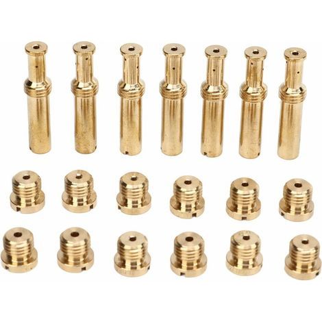 Kit gicleur principal intermédiaire pour carburateurs S&S B E G, 35-0995 bronze remplacement gicleur carburateur (1/5)