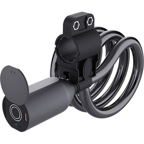 Intelligentes Fahrradschloss mit Fingerabdrucksensor, Fingerabdruckentsperrung und Bluetooth-Verriegelung (1/4)