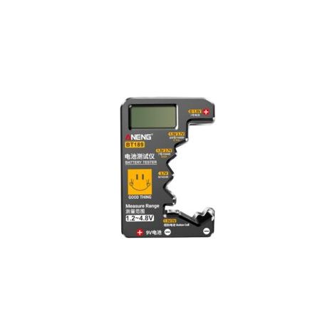 BT189 9VNDC AA AAA Knopfzellen-Batterietester, universelles LCD-Display für den Heimgebrauch, Batterietester, Powerbank, Detektoren, Werkzeuge - Crezuo