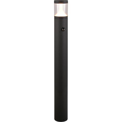 Borne lumineuse exterieure led anthracite 1500 lm cct 2200k 3000k 4000k ip54 - trio - tagus (1/4)