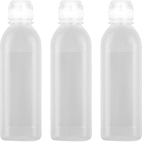 3 flaconi a pressione per condimenti e salse, da 500 ml ciascuno (1/4)