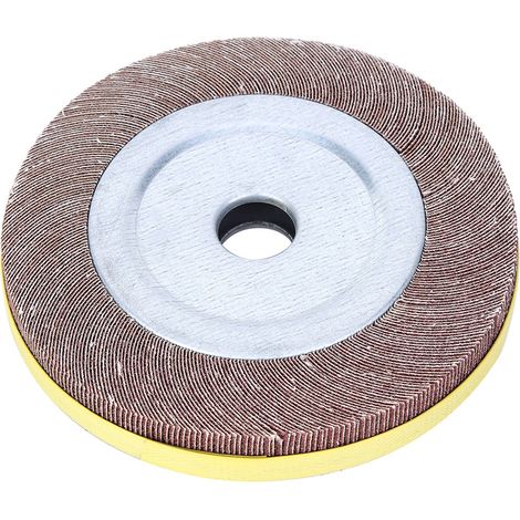 Meule de polissage pour tubes en acier inoxydable, disques de polissage à mille hélices, grain 60 (1/5)
