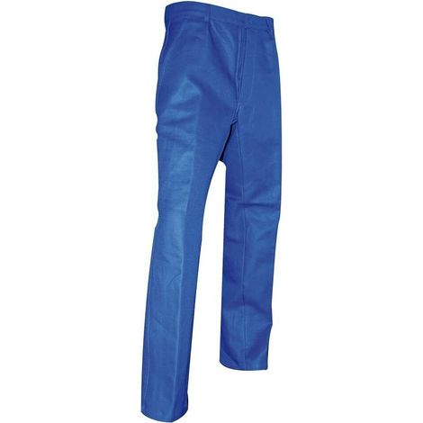 Pantalones de trabajo LMA 100141 CLOU tamaño 50 azul bugatti