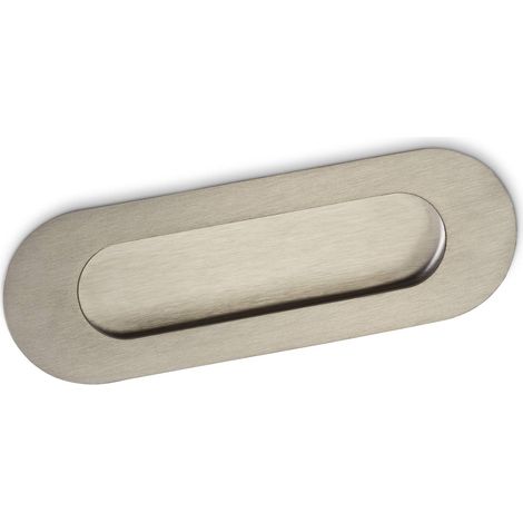 Einlassgriff EL-09 120 x 41 x 14,5 mm Edelstahl gebürstet (1/3)