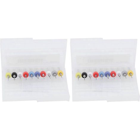20-teiliges Mikrobohrer-Set aus Legierung für Leiterplatten, Mini-Festschaft 0,1 mm–1 mm
