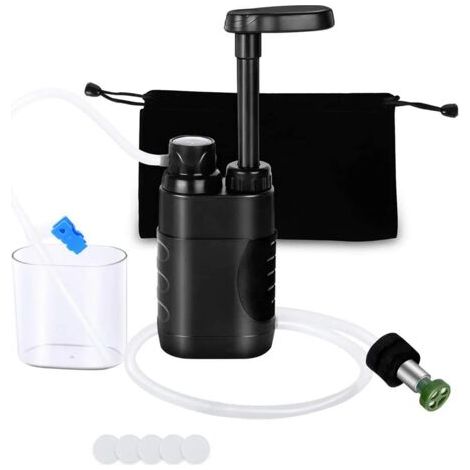Filtror de torgutor pour Outdororrs, sistemtor de filtrtorción de torgutor Avec ptorjittor, purifictordorr de torgutor pour le preforción de le Horme, ctormping, canntheismor et Dispositif de emerginc (1/4)