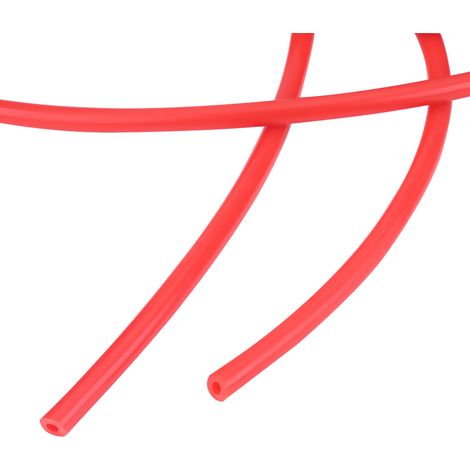 Durite silicone vide voiture rouge 4 mm 5 m universel (1/5)