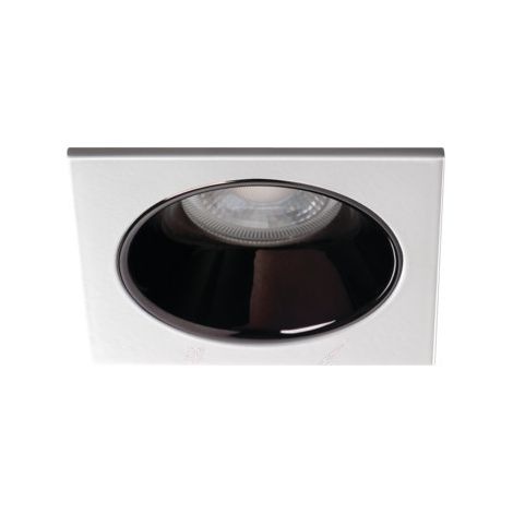 Faretto Incasso Soffitto Supporto Silver 10W MR16/PAR16 88x88mm GU10 /Gx5.3 (1/3)