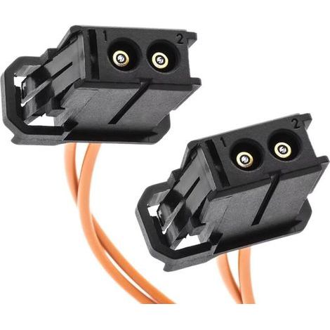 Kit de rallonge fibre optique MOST de 1 mètre, adapté à une utilisation automobile, compatible avec [nom de marque], [nom de marque] et [nom de marque]. Accessoires automobiles, faisceaux de câbles.