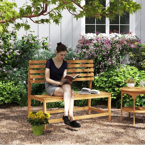 Banco jardin convertible en mesa de picnic teca OKMYHOME (1/5)