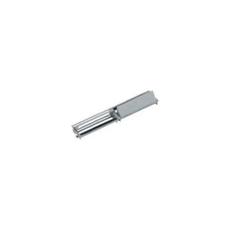 Bachmann CONI DUO Large barra de alimentación empotrable blanca
