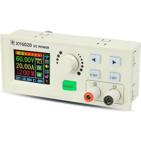 Module convertisseur de tension DC/DC abaisseur réglable à commande numérique XY6020, à tension constante et sans module WLAN (1/5)