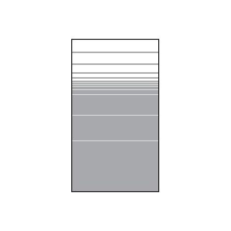 VETRO Glasscheibe Str.Dekor 81 B 1030 x H 1800 mm sat. 68105